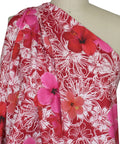 Floral raincoat fabric