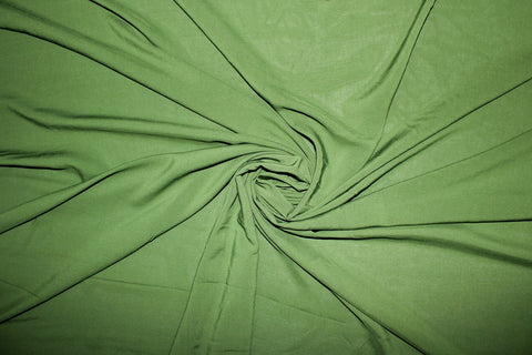 Super Soft Rayon Challis - Green Leaf