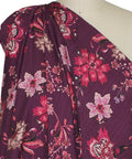 Italian floral rayon challis