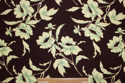 Rayon silk-like crepe de chine