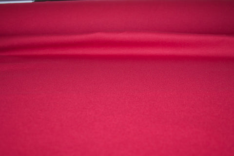 1/2 yard of Designer Rayon Double Knit - Rich Red