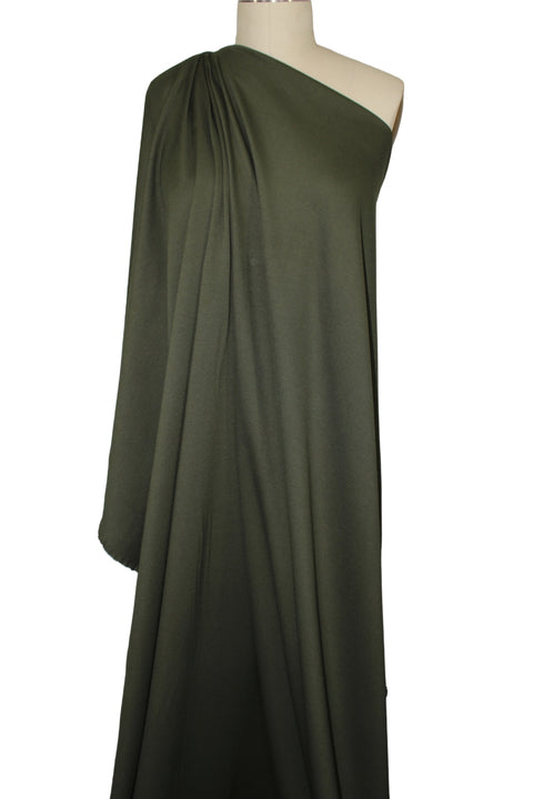 Designer Rayon Double Knit - Army Green