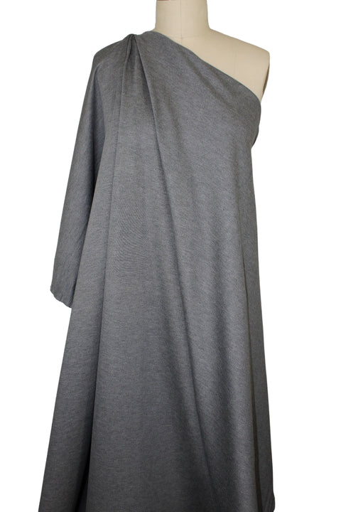 Designer Rayon Double Knit - Heathered Gray