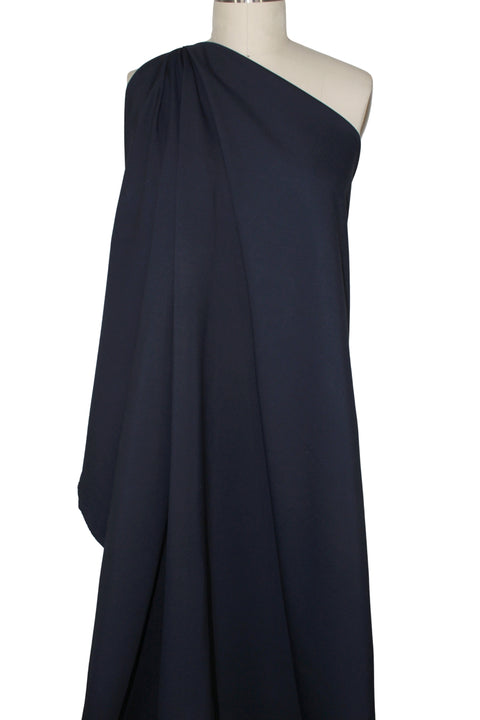 Beefy rayon/nylon/elastane ponte knit