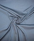Rayon double knit in denim blue