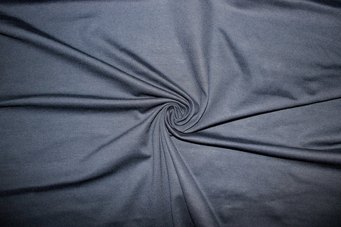 Navy blue ponte knit