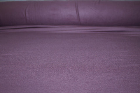Wide Rayon French Terry - Plum