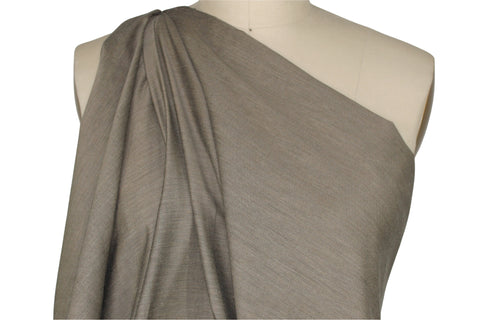 Reversible rayon gabardine