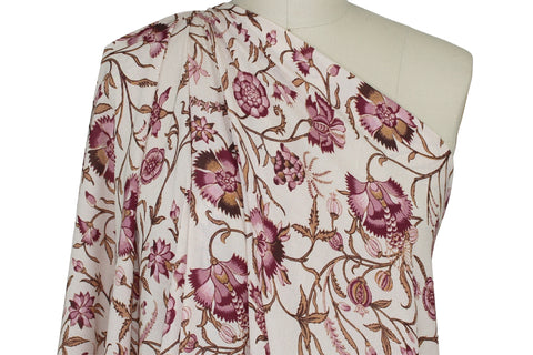 Floral rayon georgette