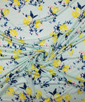 Lemon print rayon jersery