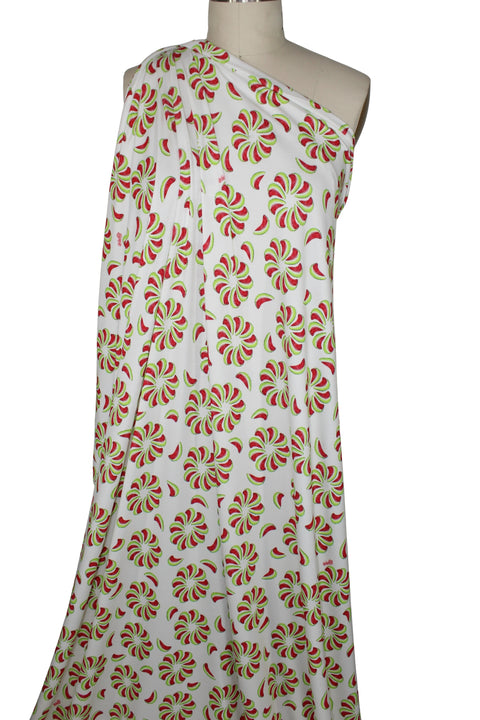 Leggiadro watermelon print rayon jersey
