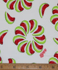 Leggiadro watermelon print rayon jersey