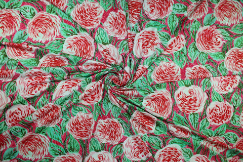 Leggiadro floral jersey