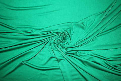 Soft Rayon Jersey - Kelly Green