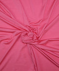 Bright coral rayon jersey