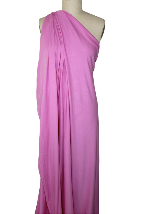 Fuchsia lightweight rayon jersey
