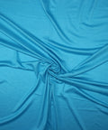 Bright aqua rayon jersey