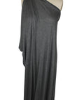 Deep gray sweatery rayon jersey