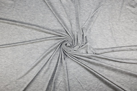Light gray rayon jersey