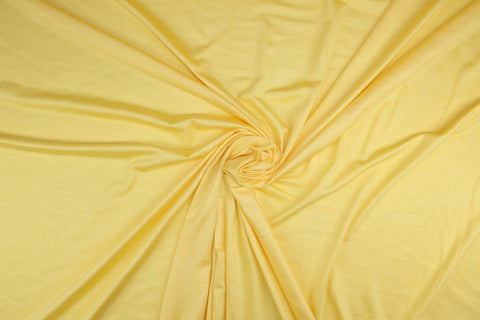 Yellow rayon jersey