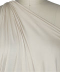 Rayon jersey in a cream color