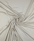 Rayon jersey in a cream color