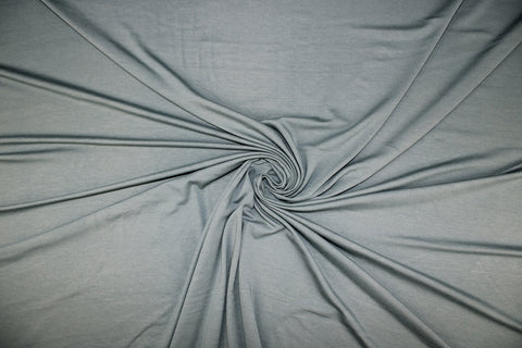Beefy rayon jersey in stormy blue