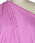 Bright pink rayon jersey