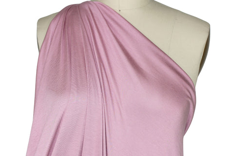 Mauve rayon jersey