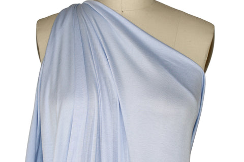 Light blue rayon jersey