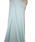 Pale aqua rayon jersey