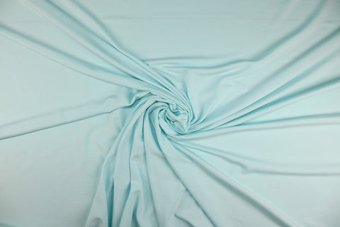 Pale aqua rayon jersey