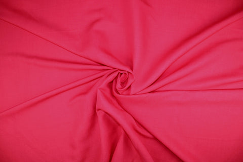 Cherry red linen blend