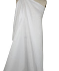 Lightweight linen blend in white
