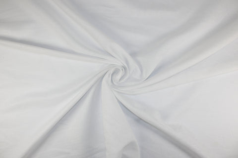 Lightweight linen blend in white