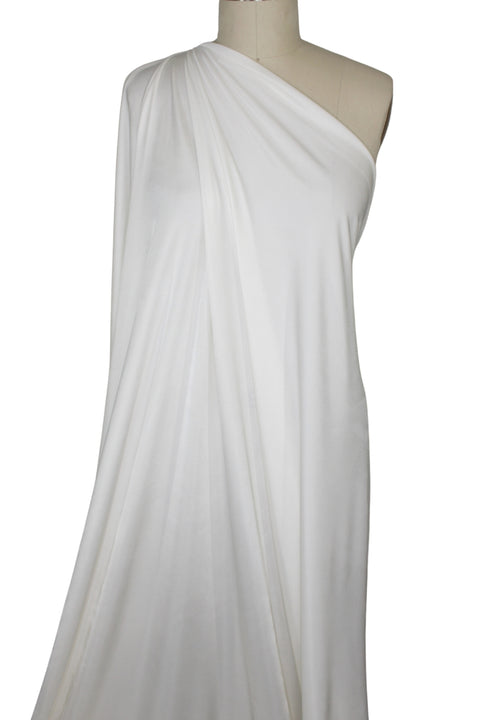 Italian Designer Viscose Jersey - Off-White