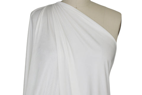 Italian Designer Viscose Jersey - Off-White