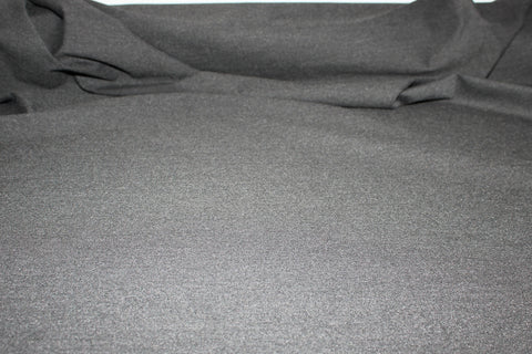 Almost 1 yard of Avenue M0ntaigne Stretch Bengaline - Charcoal