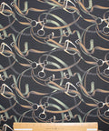 Avenue Montaigne equestrian print Millennium twill