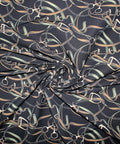 Avenue Montaigne equestrian print Millennium twill