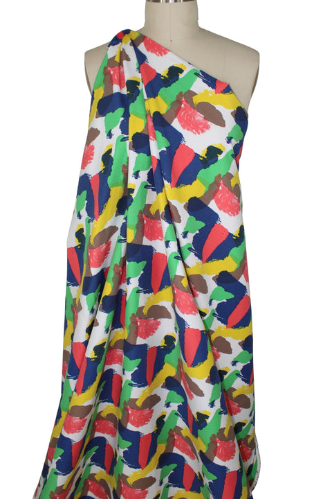 Abstract print Millennium twill