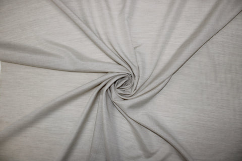 Italian Shirt-Weight Silk - Heathered Beige