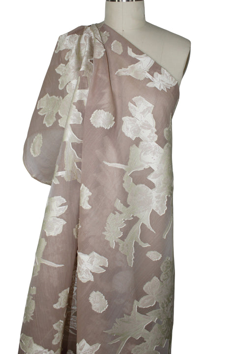 0scar silk burnout organdy