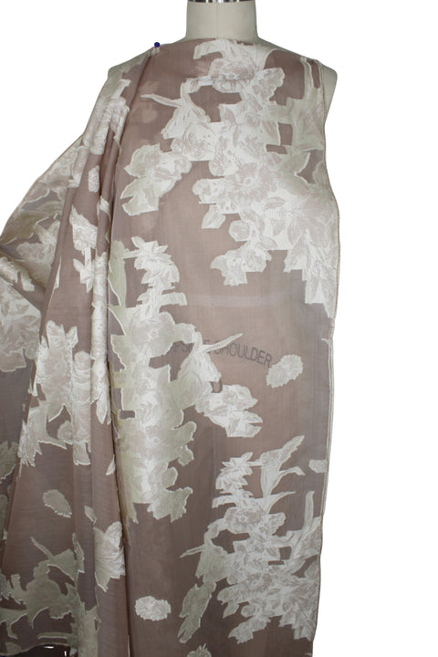 0scar silk burnout organdy