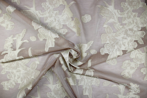 0scar silk burnout organdy