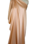 Stretch silk charmeuse