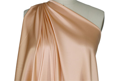 Stretch silk charmeuse