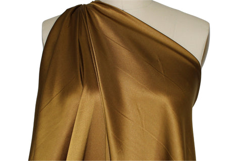 Stretch silk charmeuse