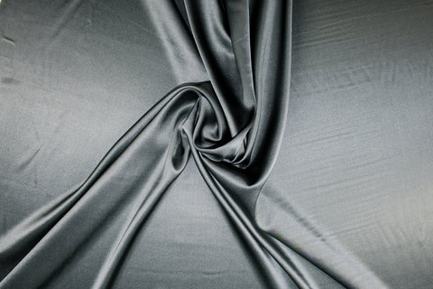 Stretch crepe backed silk charmeuse