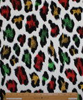 Fantastical leopard print silk crepe